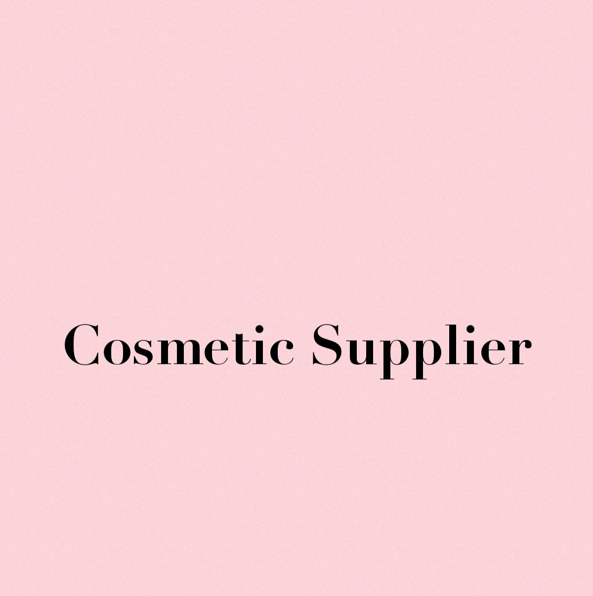 Cosmetic Distributor