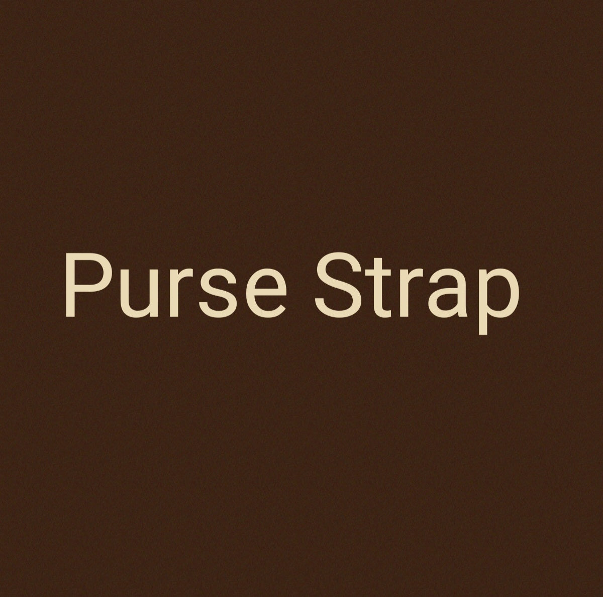 Purse Strap