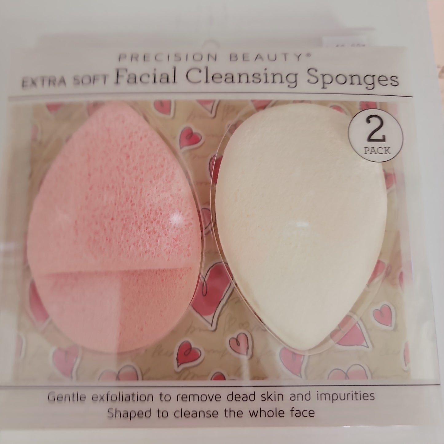 Facial Cleansing Sponges Pink