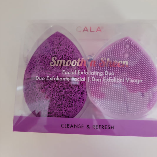 Facial Cleansing Sponges Purple