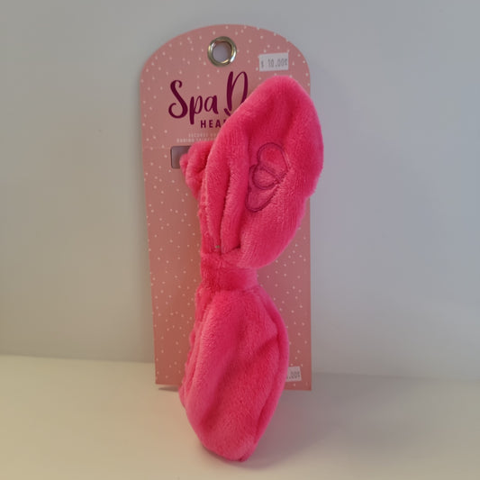 Spa Headband Hot Pink