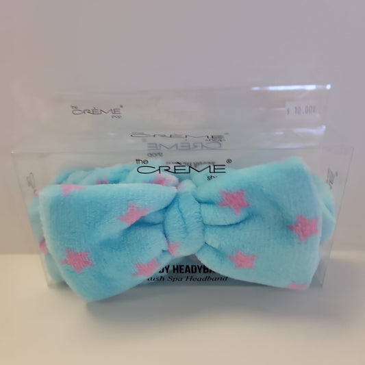 Spa Headband Blue Pink