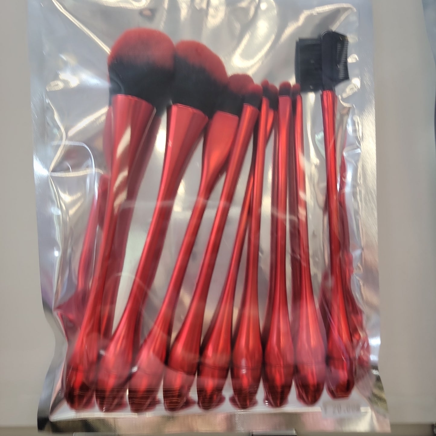 Red Brush Set