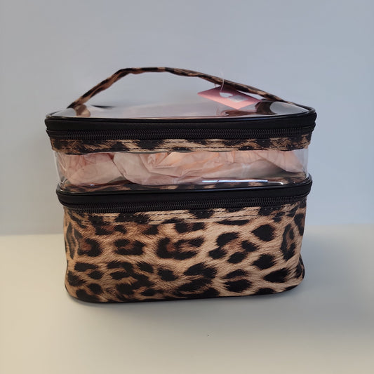 Leopard Cosmetic Bag