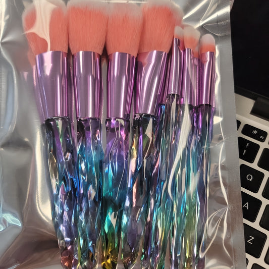 Unicorn Rainbow Brush Set