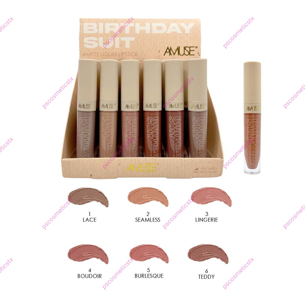 Lip Matte Birthday Suit 004