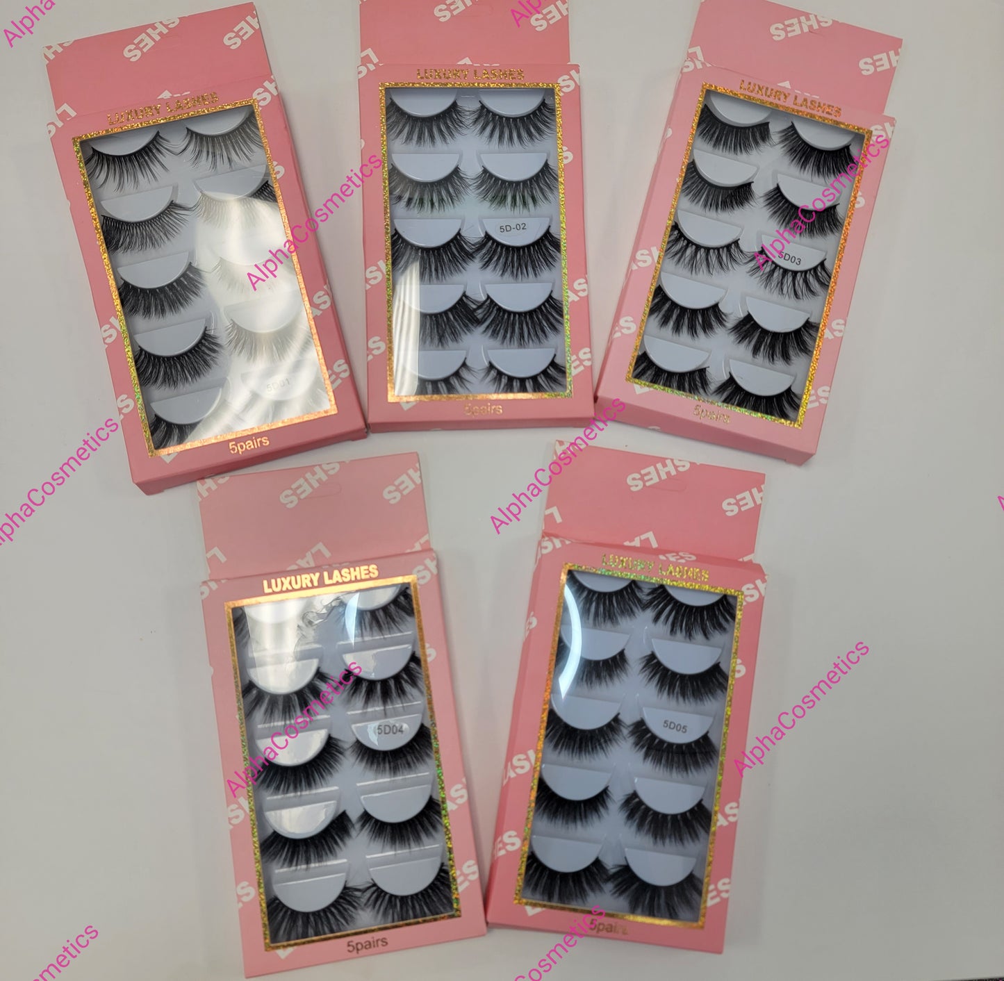 Luxury Eyelashes 5pair